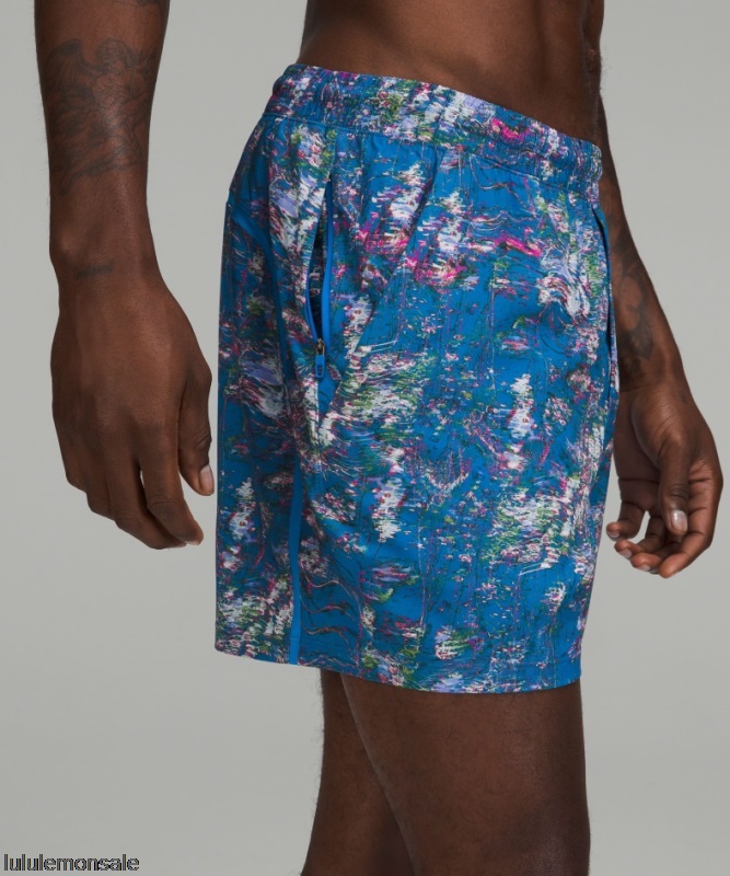 Lululemon Deutschland DELULU857 | Speed ​​Floral Pace Breaker Linerless Short 5